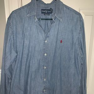 Polo Ralph Lauren Long  Button Up Dress Shirt